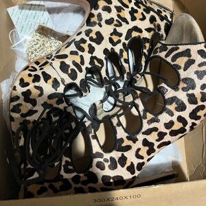 Zara leopard heels 2368/201/195